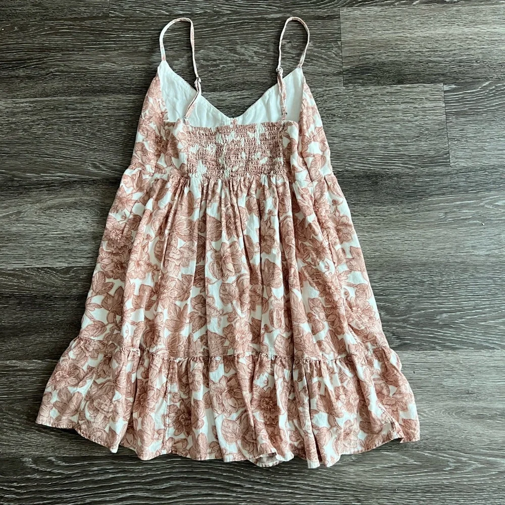 Abercrombie & Fitch pink floral bbdoll dress - Picture 3 of 8